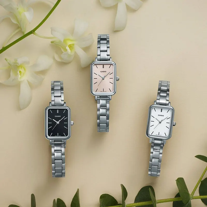 Casio Enticer Quartz Black Dial Ladies Watch- LTP-V009D-1E